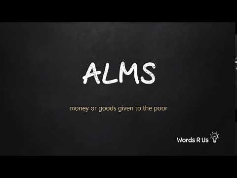 How to Pronounce ALMS in American English
