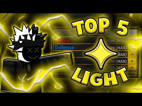 『Top 5 Light Fruit One shot combos』Simple combo l Roblox | Blox fruits update 18