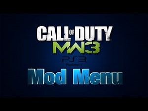 [MW3] PS3 Mod Menu 1.23