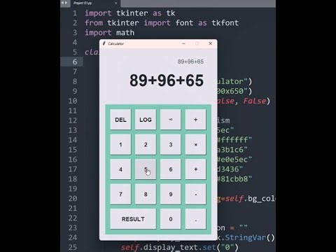 Python ASMR. Calculator App with Python