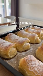 98K views · 1.5K reactions | Pudding-Heferöllchen  fluffig, weich...