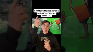 5 Famous Movies Before And After Special Effects #Shorts