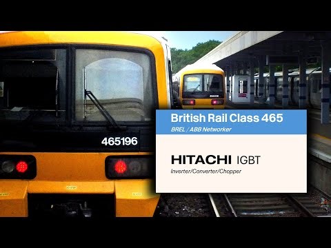 Hitachi IGBT VVVF | Class 465 Traction Sound | PWM Inverter - Class 465 Inductor Recording
