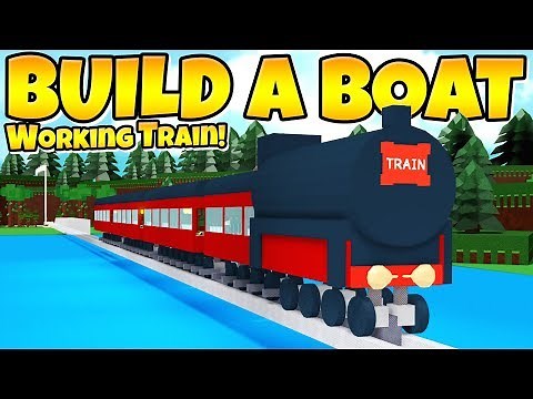 WORKING MICRO BLOCK TRAIN TO THE END! Build a Boat