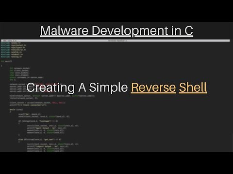 Malware Development in C | Coding a basic Reverse Shell