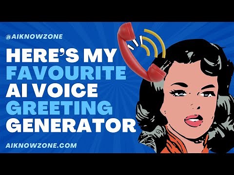 Voice greeting generator