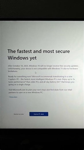 Rip to windows 10 it’s been so long 10 years old now 2015 - 2025