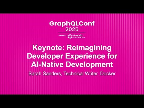 Keynote: Reimagining Developer Experience for AI-Native Development - Sarah Sanders