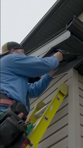 Soffit Lighting Installation