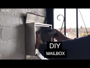How to install a Mailbox Post box in concrete