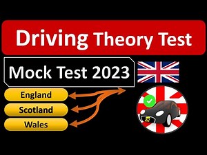 Theory Driving Test 2023 UK Driving Provisional License Exam #mocktest