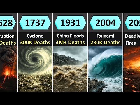 Deadliest Natural Disasters in History (Timeline)