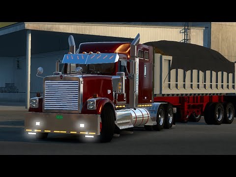 Custom Paid International 9300 and trailer By TOJ | ATS