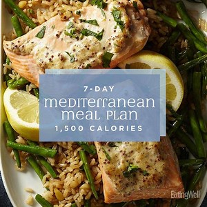 7-Day Mediterranean Meal Plan, Created by a Dietitian: 1,500 Calories