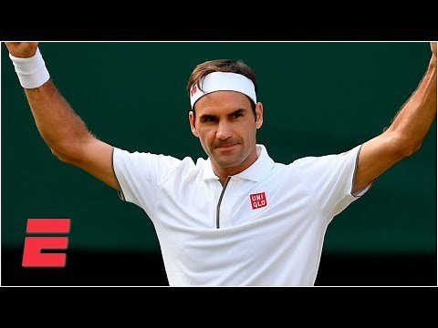 Roger Federer captures his 100th Wimbledon match win | 2019 Wimbledon Highlights