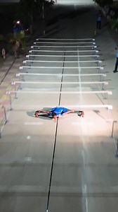Fastest time to limbo skate under descending poles over 50 m 🛼7.46 seconds by Shrishti Dharmendra Sharma 🇮🇳 | Guinness World Records