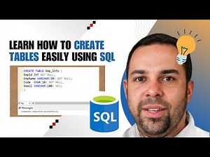 How to Create a Table in SQL — Step-by-Step Explained! (With Examples)