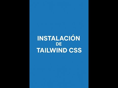 Cómo instalar Tailwind CLI paso a paso