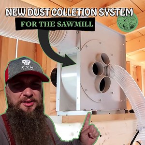 This Dust Collection System Will Save So Much Time! | Out of the Woods Forestry