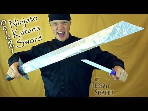 Origami Ninjatō Katana Sword