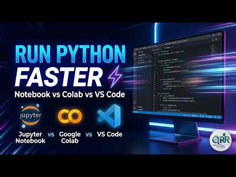 Jupyter Notebook vs Google Colab vs VS Code | Which Runs Python Faster in 2026? (Urdu / Hindi)