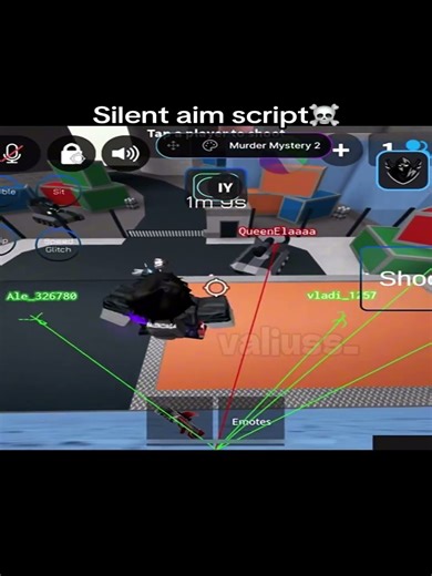 Silent aim | best mm2 script | script in comments #roblox #scripting #mm2 #delta #mm2roblox