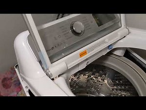 Replace Fix LG Washer Lid Cover