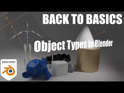 Back to Basics: Object Types in Blender