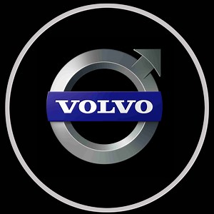 Volvo logo door lights projector X2 » addcarlights