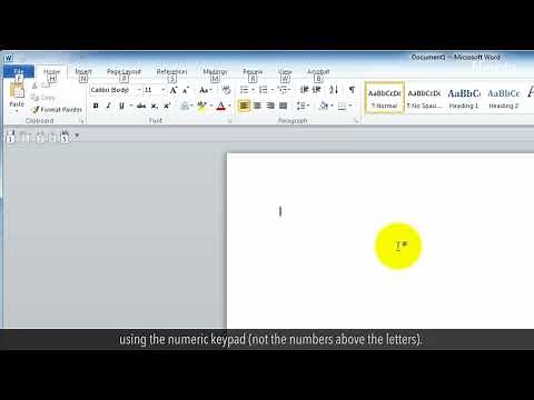 How to Get Letters With Accent Marks in Microsoft Excel, Word and Powerpoint