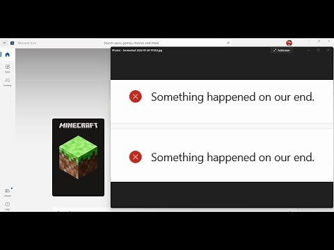 Fix Minecraft Launcher Installation Error Something Happened On Our End On Microsoft Store Win 10/11