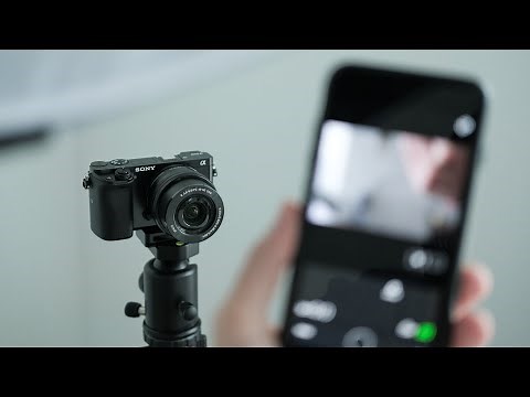 Sony a6000 Smart Remote Control Tutorial