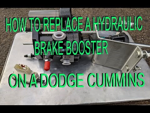 Hydraulic Brake Booster Replacement Dodge Cummins