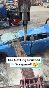 635K views · 284 reactions | I Watched My Car Get Crushed At A Scrapyard!   | Craft Factory | Facebook