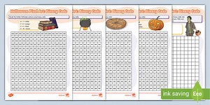 KS2 Halloween Pixel Art: Binary Code