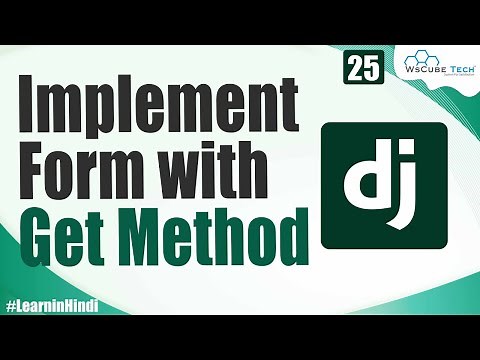 Implement GET Method Form in Django | Django Tutorial for Beginners