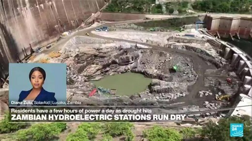 As Zambian hydroelectric power runs dry, can solar energy plug the gap?