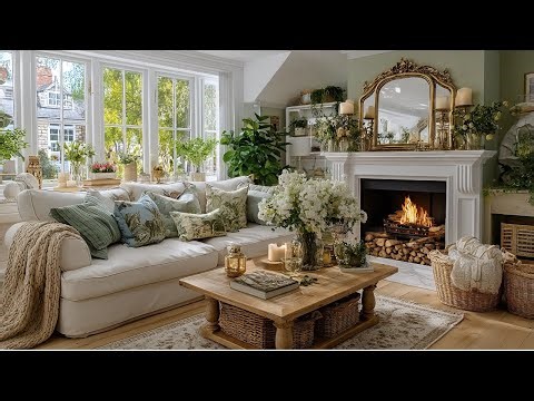 The Most Beautiful Cottagecore Decorating Ideas of 2025 | A Cozy Grandma's Cottage in Olive & Cream