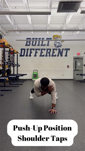 11/17/2025 Push-up position shoulder taps