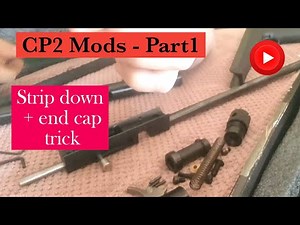 Artemis CP2 mods Series Pt1 - disassembly & end cap trick #cp2 #chaser
