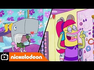 SpongeBob SquarePants | Pearl's First Job | Nickelodeon UK