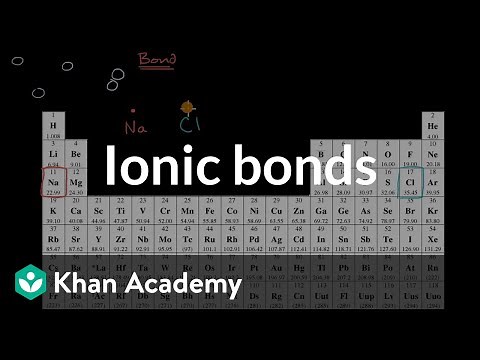 Ionic bonds | AP Chemistry | Khan Academy