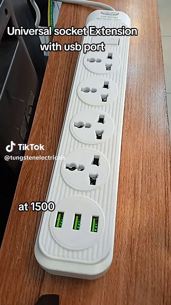 Universal Socket Extension with USB Port Installation