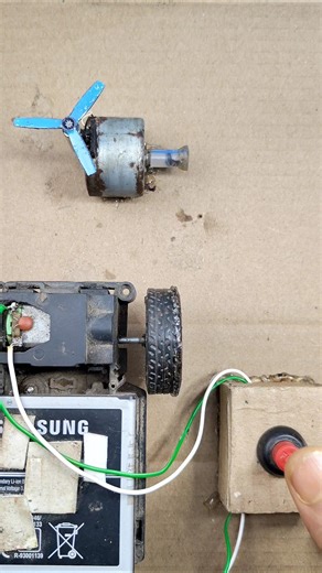 "How to Generate Electricity from a Toy Car – Mini Coreless Motor Powered!"