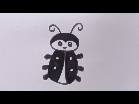 How to draw Honey Bee