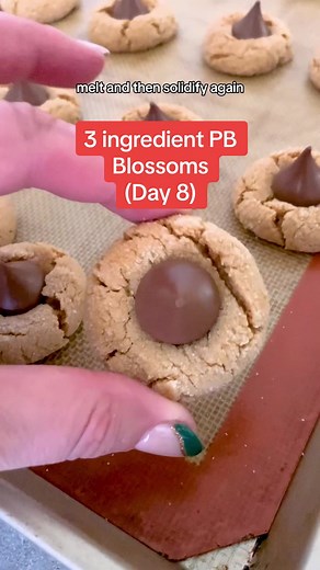 Easy 3 Ingredient Peanut Butter Blossoms Recipe