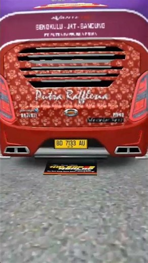 jj bussid mod putra rallesia #changearthfaiwun #funny #car #bussimulatorindonesia