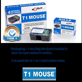 T1 Disposable Mouse Bait Stations