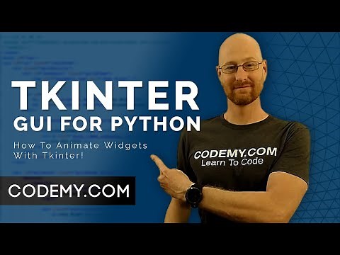 How To Animate Widgets - Python Tkinter GUI Tutorial #164