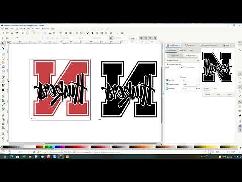 Bitmap Image to G Code for Candle (laser/cnc)via InkScape.